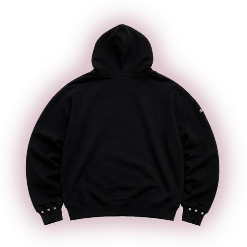 Black Leopard Hoodie