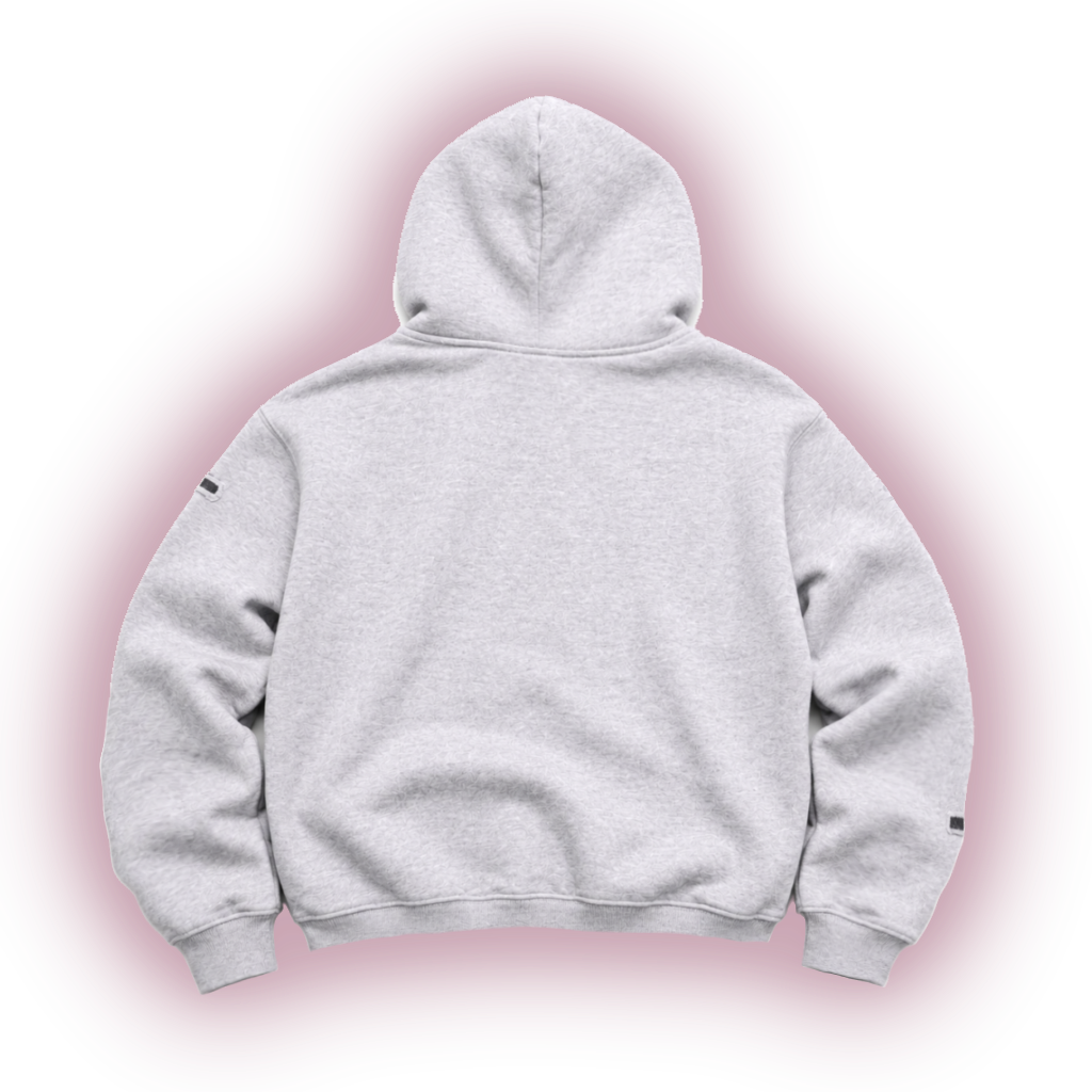 Grey Leopard Hoodie
