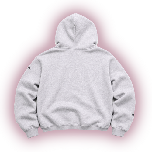 Grey Leopard Hoodie